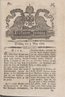 Krakauer Zeitung.1808, Nr. 36 (3 May) + dod.