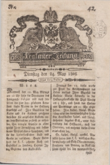 Krakauer Zeitung.1808, Nr. 42 (24 May) + dod.