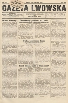 Gazeta Lwowska. 1929, nr 223