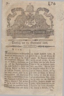 Krakauer Zeitung.1808, Nr. 74 (13 September) + dod.