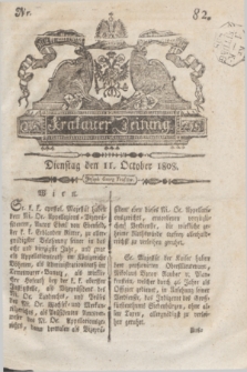 Krakauer Zeitung.1808, Nr. 82 (11 October) + dod.