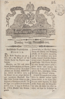 Krakauer Zeitung.1808, Nr. 96 (29 November) + dod.