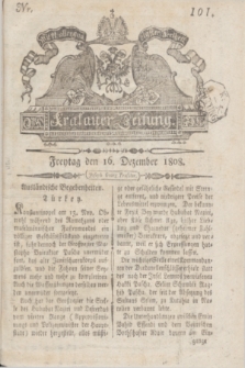 Krakauer Zeitung.1808, Nr. 101 (16 Dezember) + dod.