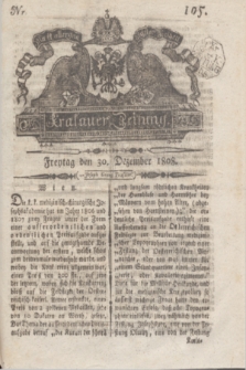 Krakauer Zeitung.1808, Nr. 105 (30 Dezember) + dod.