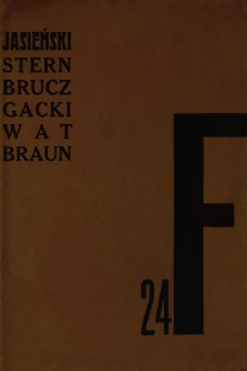 Almanach Nowej Sztuki. 1924, nr 1 |PDF|