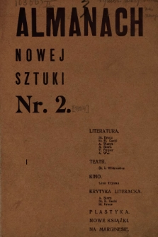 Almanach Nowej Sztuki. 1924, nr 2 |PDF|