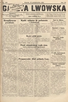 Gazeta Lwowska. 1929, nr 249