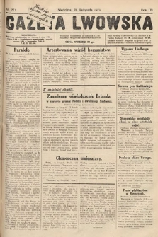 Gazeta Lwowska. 1929, nr 271