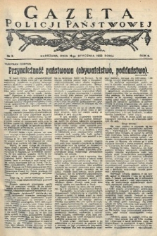 Gazeta Policji Państwowej. 1922, nr 3 |PDF|