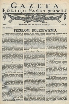 Gazeta Policji Państwowej. 1922, nr 6 |PDF|