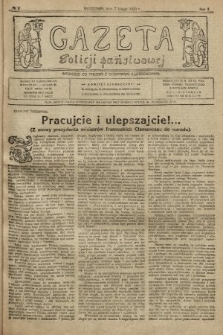 Gazeta Policji Państwowej. 1920, nr 6 |PDF|