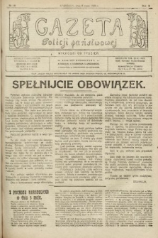 Gazeta Policji Państwowej. 1920, nr 19 |PDF|