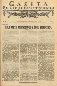 Gazeta Policji Państwowej. 1921, nr 10 |PDF|