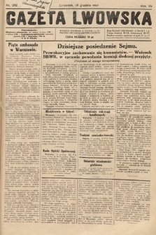 Gazeta Lwowska. 1929, nr 292