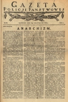 Gazeta Policji Państwowej. 1921, nr 49 |PDF|