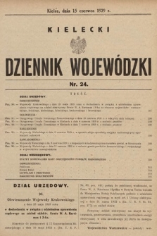 Kielecki Dziennik Wojewódzki. 1929, nr 24 |PDF|