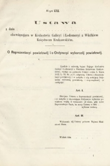 [Kadencja I, sesja III, al. 69] Alegaty do Sprawozdań Stenograficznych z Trzeciej Sesyi Sejmu Galicyjskiego z roku 1865-1866. Alegat 69