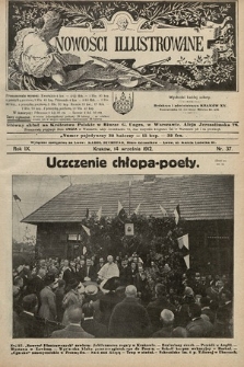 Nowości Illustrowane. 1912, nr 37 |PDF|