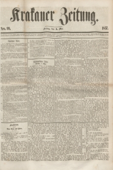 Krakauer Zeitung.[Jg.1], Nro. 99 (1 Mai 1857) + dod.