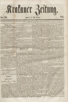 Krakauer Zeitung.[Jg.1], Nro. 238 (19 October 1857) + dod.