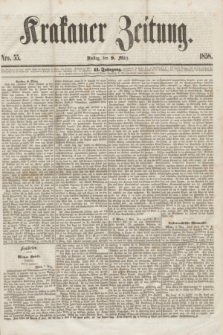 Krakauer Zeitung.Jg.2, Nro. 55 (9 März 1858)