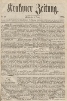 Krakauer Zeitung.Jg.6, Nr. 29 (5 Februar 1862)
