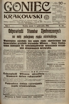Goniec Krakowski. 1918, nr 101