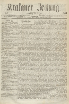 Krakauer Zeitung.Jg.10, Nr. 156 (12 Juli 1866)