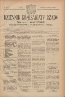 Dziennik Komisarjatu Rządu na M. St. Warszawę.R.2, № 19 (25 stycznia 1921) = № 56