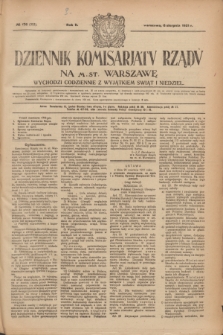 Dziennik Komisarjatu Rządu na M. St. Warszawę.R.2, № 176 (8 sierpnia 1921) = № 303