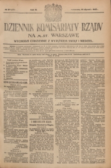 Dziennik Komisarjatu Rządu na M. St. Warszawę.R.3, № 20 (25 stycznia 1922) = № 352