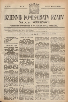 Dziennik Komisarjatu Rządu na M. St. Warszawę.R.3, № 65 (20 marca 1922) = № 397