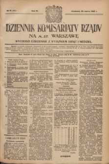 Dziennik Komisarjatu Rządu na M. St. Warszawę.R.3, № 71 (28 marca 1922) = № 403