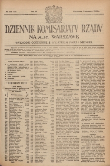 Dziennik Komisarjatu Rządu na M. St. Warszawę.R.3, № 123 (3 czerwca 1922) = № 455