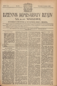 Dziennik Komisarjatu Rządu na M. St. Warszawę.R.3, № 127 (9 czerwca 1922) = № 459