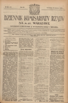Dziennik Komisarjatu Rządu na M. St. Warszawę.R.3, № 128 (10 czerwca 1922) = № 460