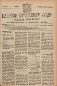 Dziennik Komisarjatu Rządu na M. St. Warszawę.R.3, № 130 (13 czerwca 1922) = № 462