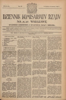 Dziennik Komisarjatu Rządu na M. St. Warszawę.R.3, № 131 (14 czerwca 1922) = № 463