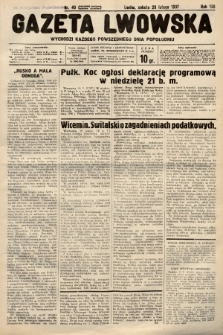 Gazeta Lwowska. 1937, nr 40