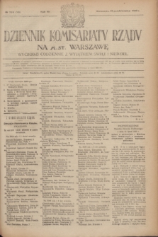 Dziennik Komisarjatu Rządu na M. St. Warszawę.R.3, № 236 (19 października 1922) = № 568