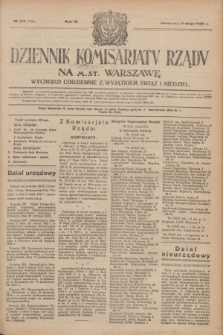 Dziennik Komisarjatu Rządu na M. St. Warszawę.R.4, № 105 (14 maja 1923) = № 730