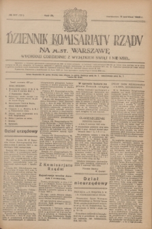 Dziennik Komisarjatu Rządu na M. St. Warszawę.R.4, № 127 (11 czerwca 1923) = № 751