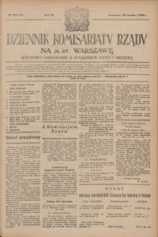 Dziennik Komisarjatu Rządu na M. St. Warszawę.R.4, № 142 (28 czerwca 1923) = № 766