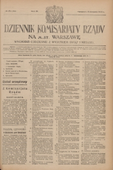 Dziennik Komisarjatu Rządu na M. St. Warszawę.R.4, № 174 (6 sierpnia 1923) = № 798
