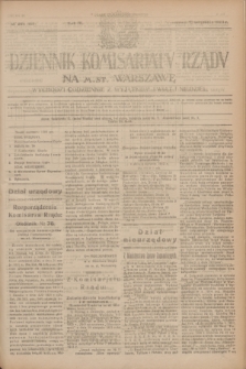 Dziennik Komisarjatu Rządu na M. St. Warszawę.R.4, № 204 (12 września 1923) = № 828