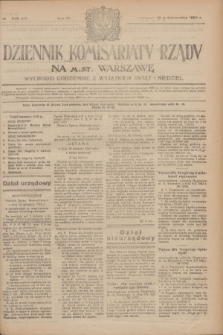 Dziennik Komisarjatu Rządu na M. St. Warszawę.R.4, № 233 (16 października 1923) = № 857