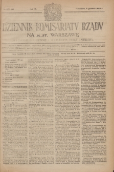 Dziennik Komisarjatu Rządu na M. St. Warszawę.R.4, № 275 (5 grudnia 1923) = № 899