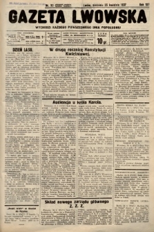Gazeta Lwowska. 1937, nr 93
