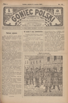 Goniec Polski.R.1, nr 44 (8 marca 1907)