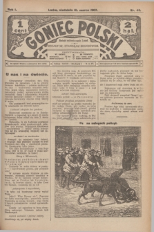 Goniec Polski.R.1, nr 46 (10 marca 1907)